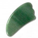 Piedra de jade para masaje facial