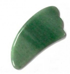 Piedra de jade para masaje facial