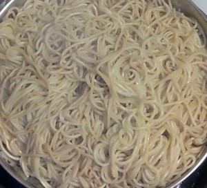 noodles cocidos